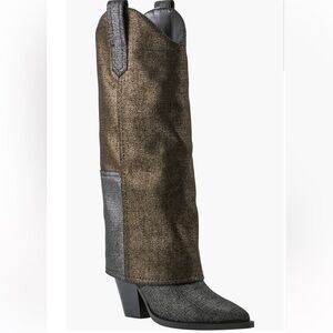 Marc Fisher LTD Harlo Foldover Shaft Pointed Toe Boots 🆕